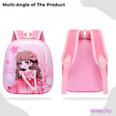 Kindergarten Cute Cartoon Kids School Bag for Boys and Girls (Pink)